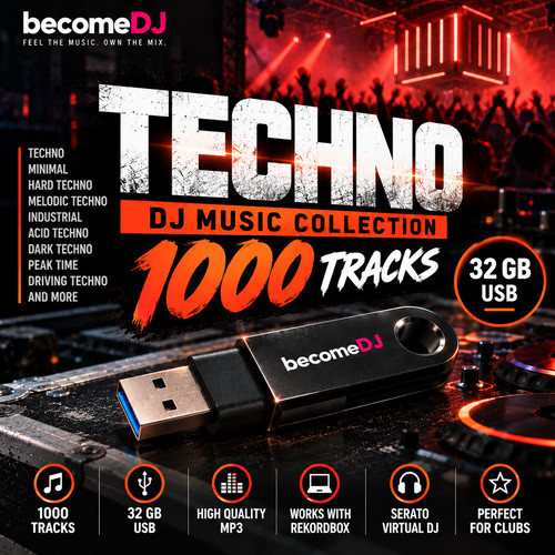 Techno music collection - techno, dj