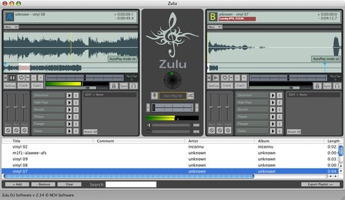 Zulu virtual mixing - zulu, dj